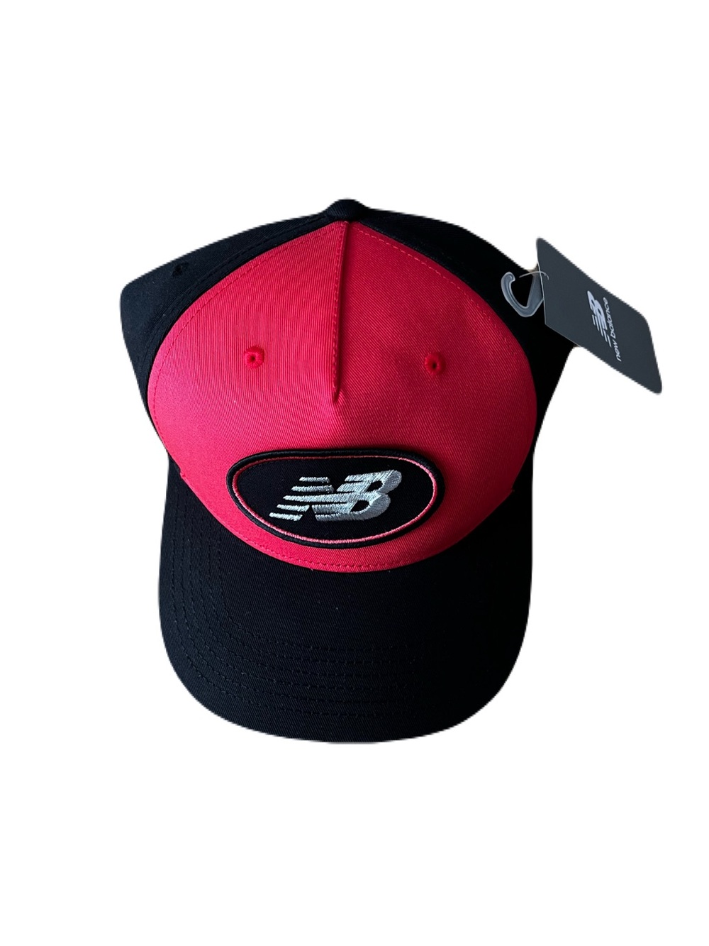New Balance Two-Tone Red and Black Baseball Cap
